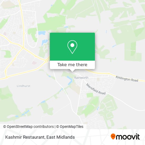 Kashmir Restaurant map