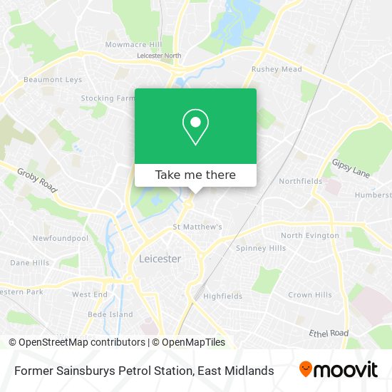 Former Sainsburys Petrol Station map