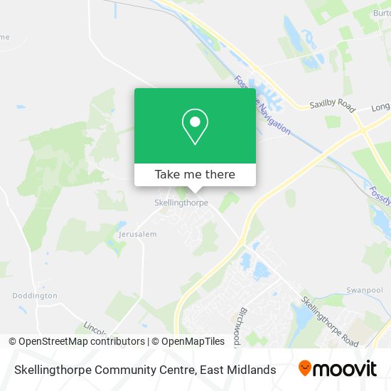 Skellingthorpe Community Centre map