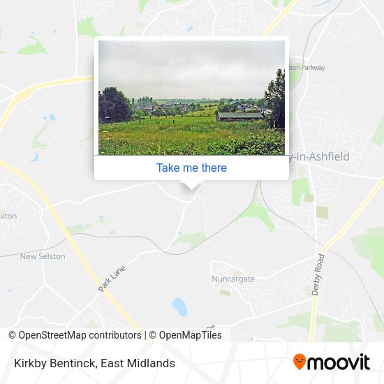 Kirkby Bentinck map
