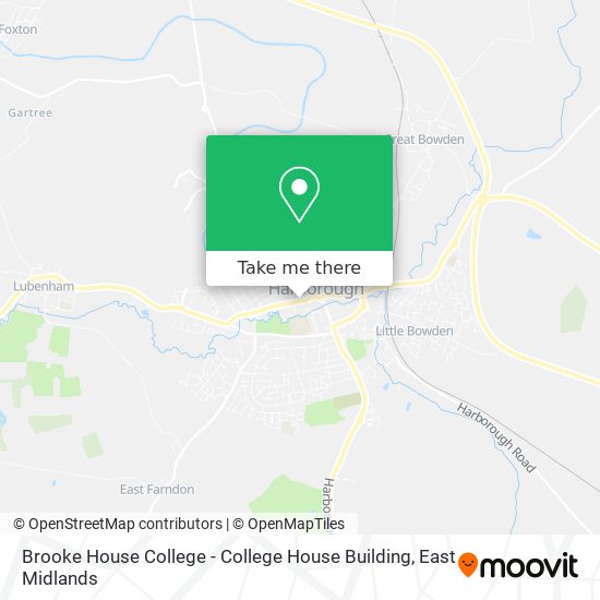 Brooke House College - College House Building map