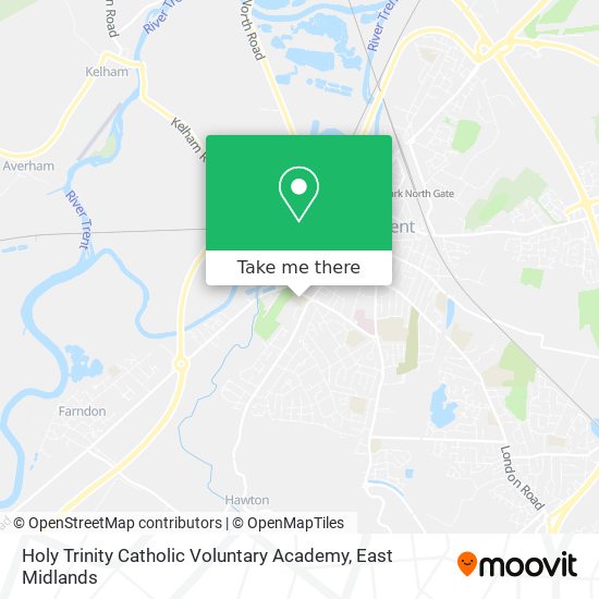 Holy Trinity Catholic Voluntary Academy map