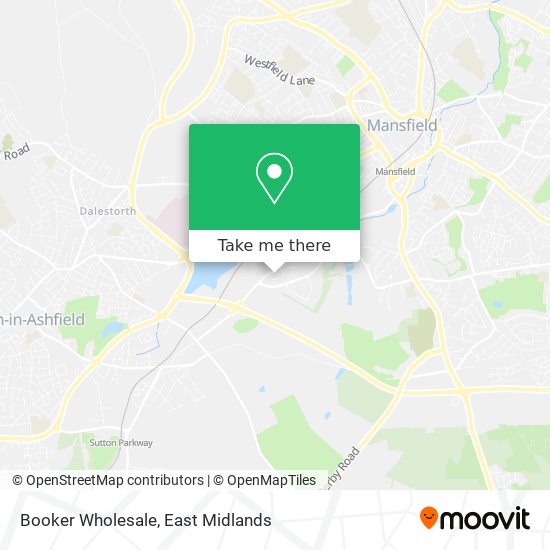 Booker Wholesale map