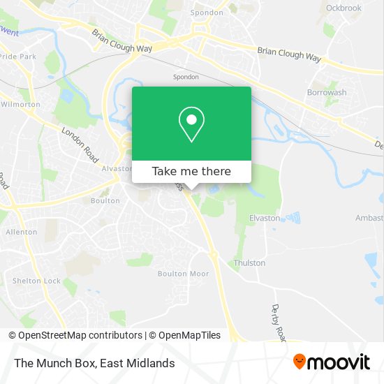 The Munch Box map