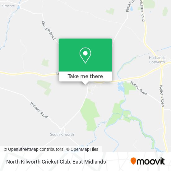 North Kilworth Cricket Club map