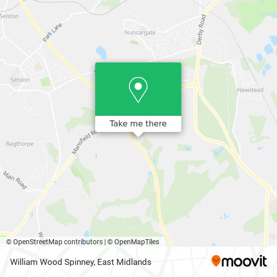 William Wood Spinney map