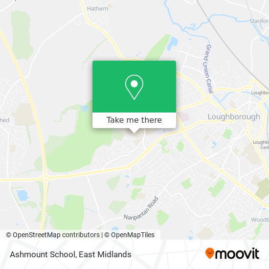 Ashmount School map