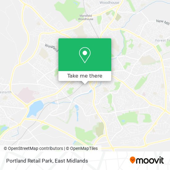 Portland Retail Park map
