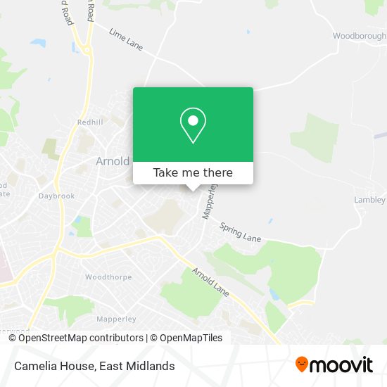 Camelia House map