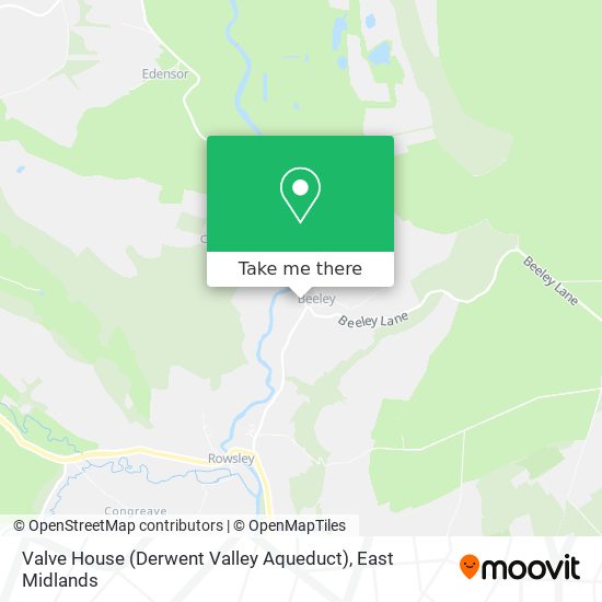 Valve House (Derwent Valley Aqueduct) map
