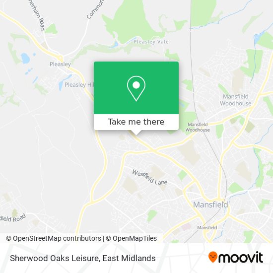 Sherwood Oaks Leisure map