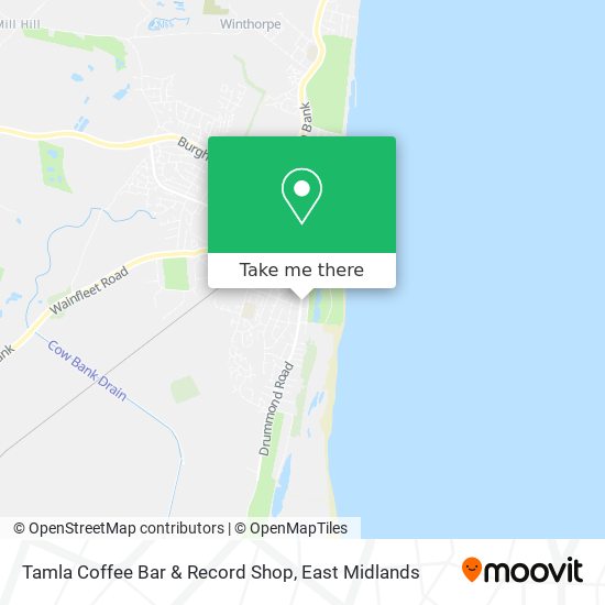 Tamla Coffee Bar & Record Shop map