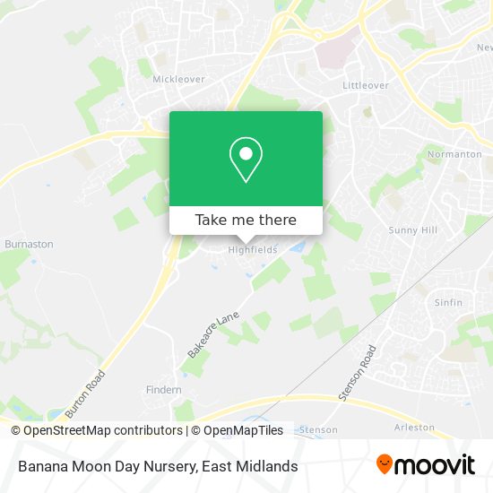 Banana Moon Day Nursery map