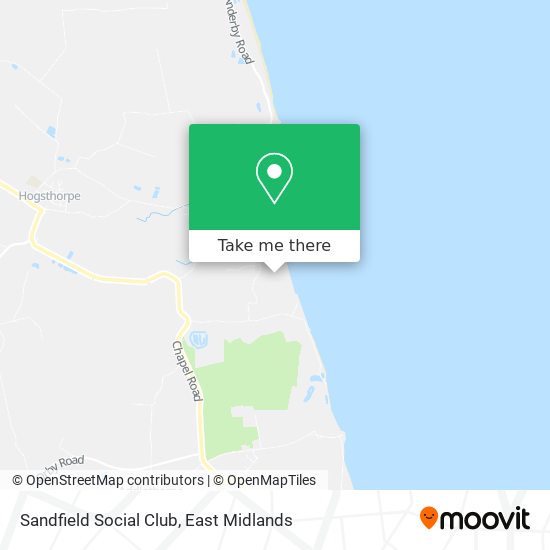 Sandfield Social Club map