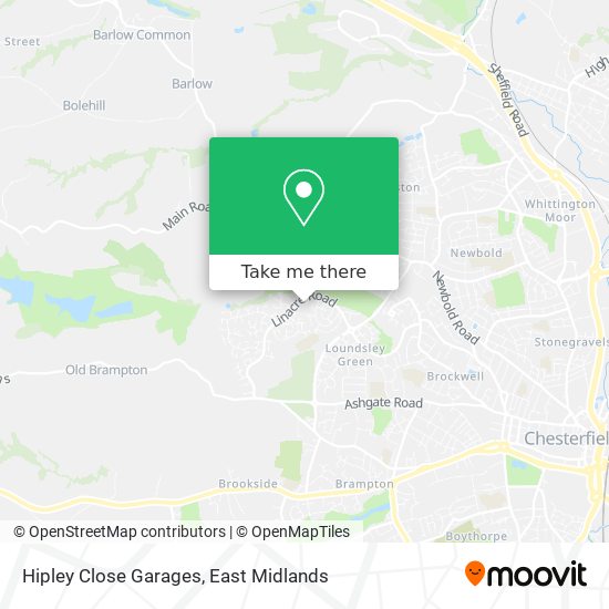 Hipley Close Garages map