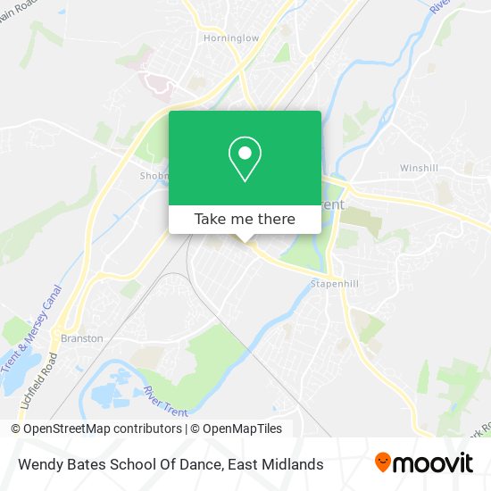 Wendy Bates School Of Dance map