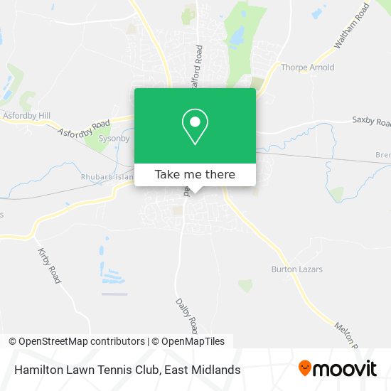 Hamilton Lawn Tennis Club map