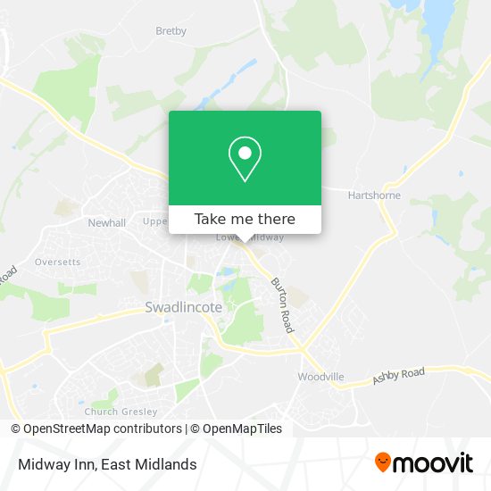 Midway Inn map