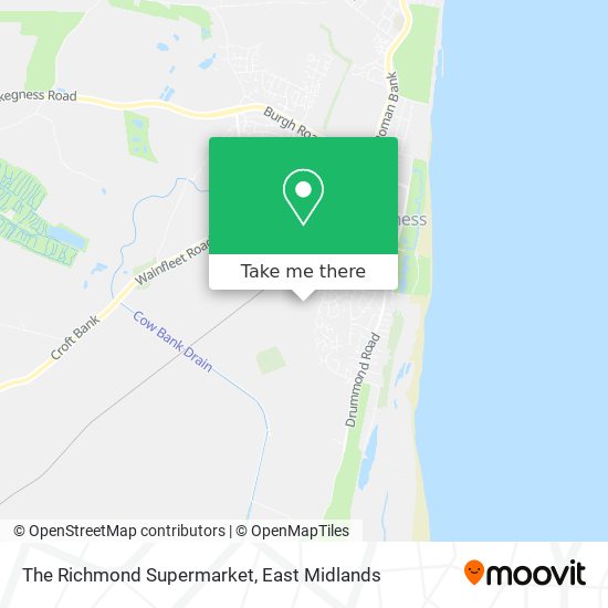 The Richmond Supermarket map
