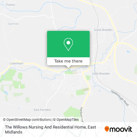 The Willows Nursing And Residential Home map