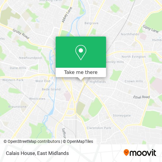 Calais House map