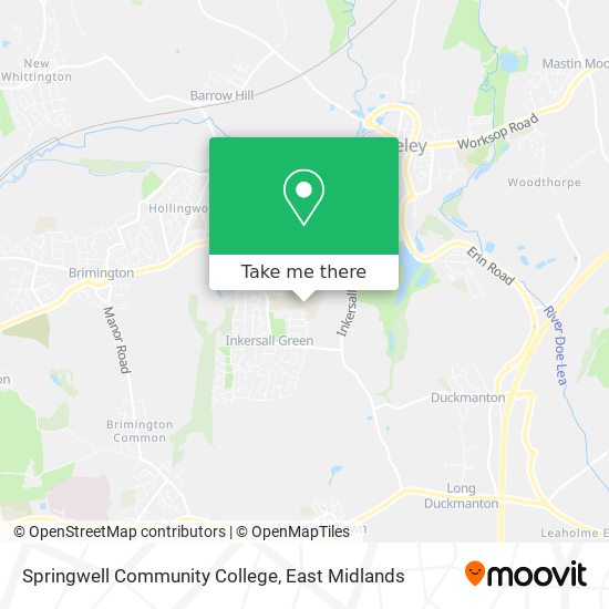 Springwell Community College map