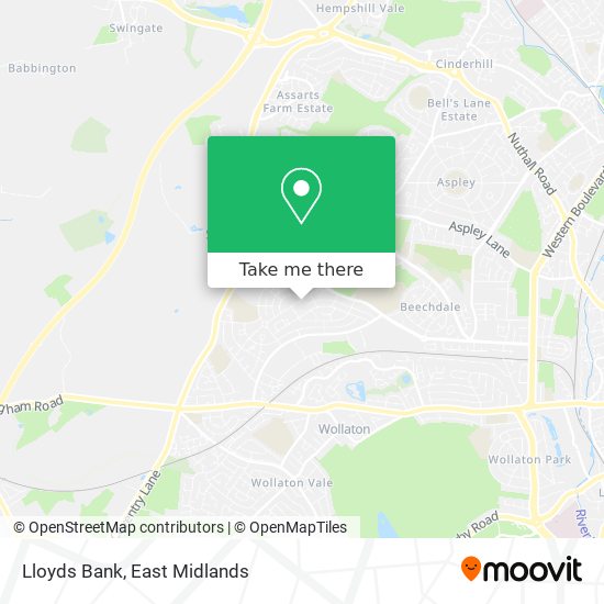 Lloyds Bank map
