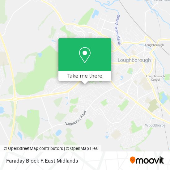 Faraday Block F map