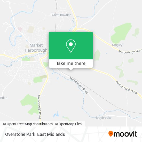 Overstone Park map