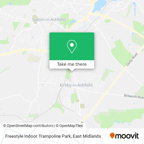 Freestyle Indoor Trampoline Park map