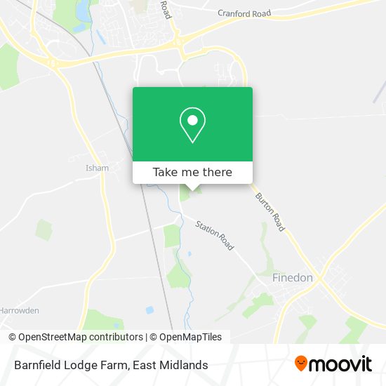 Barnfield Lodge Farm map