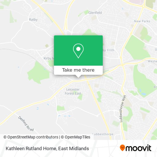 Kathleen Rutland Home map