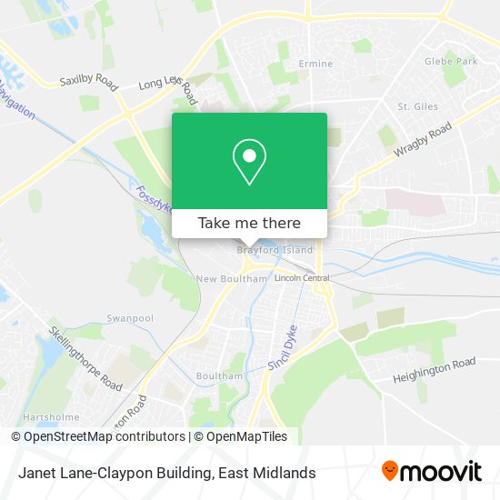 Janet Lane-Claypon Building map