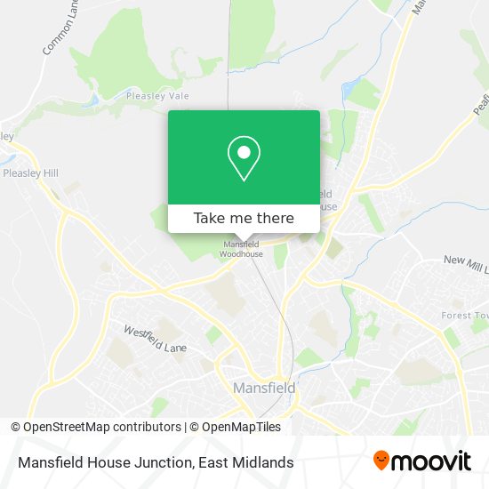 Mansfield House Junction map