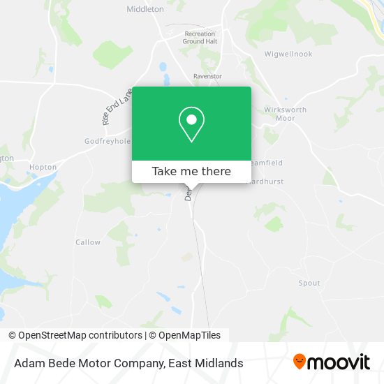 Adam Bede Motor Company map
