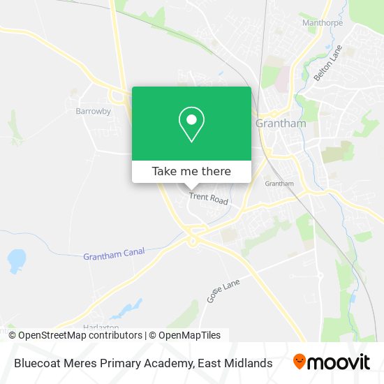 Bluecoat Meres Primary Academy map