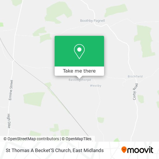 St Thomas A Becket’S Church map