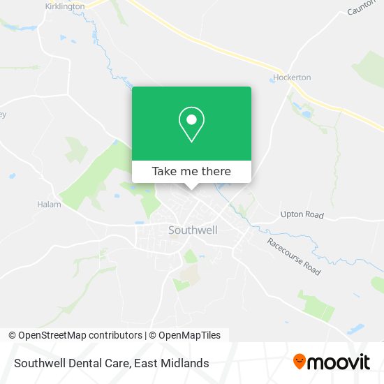 Southwell Dental Care map