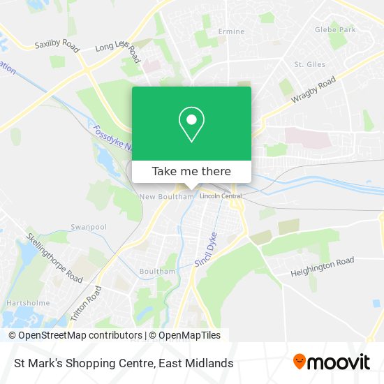 St Mark's Shopping Centre map
