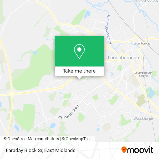 Faraday Block Sr map