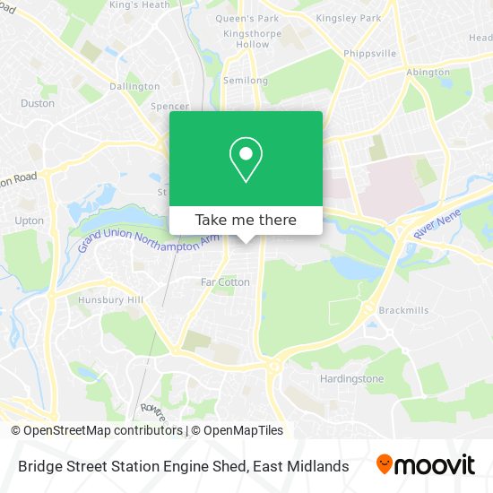 Bridge Street Station Engine Shed map