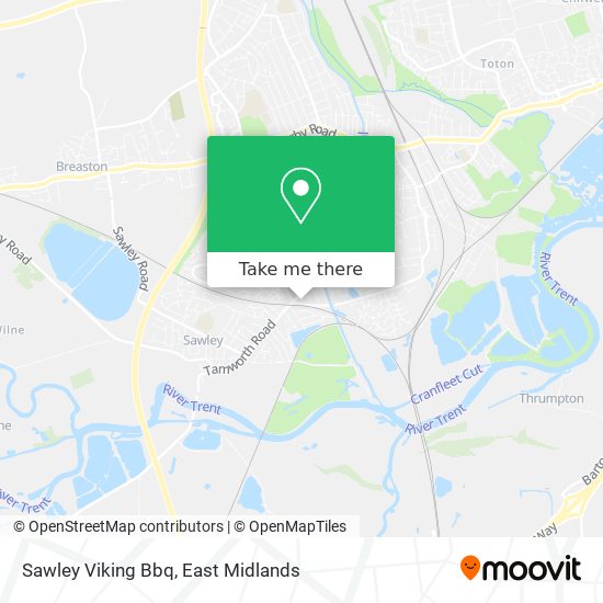 Sawley Viking Bbq map