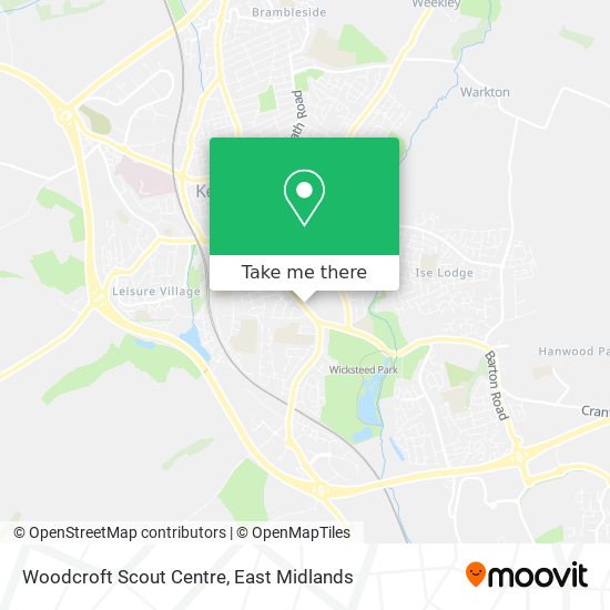 Woodcroft Scout Centre map