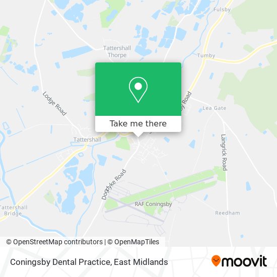Coningsby Dental Practice map