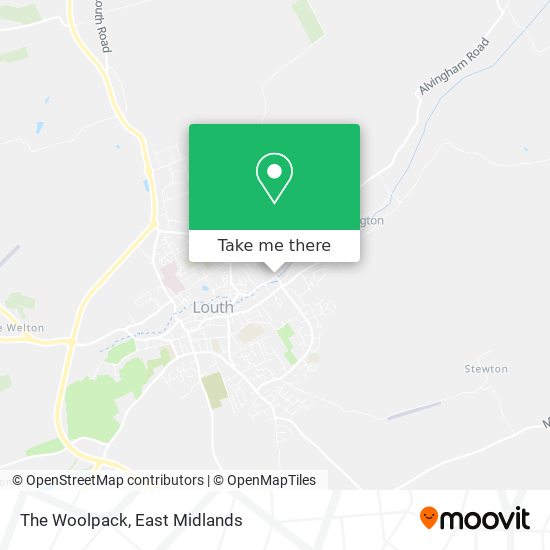 The Woolpack map