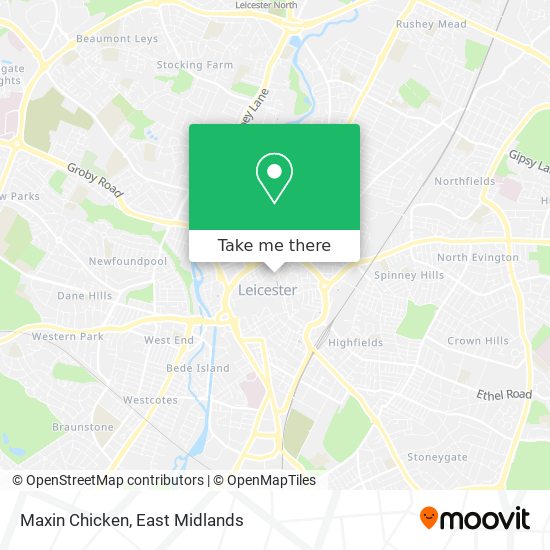 Maxin Chicken map