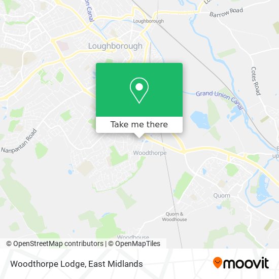 Woodthorpe Lodge map
