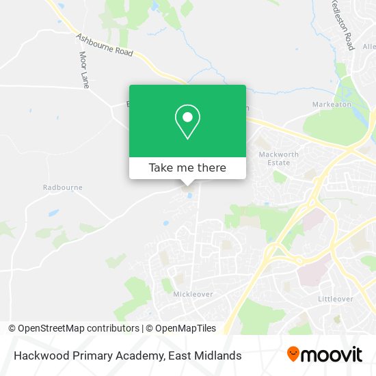 Hackwood Primary Academy map