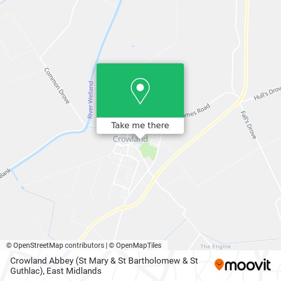 Crowland Abbey (St Mary & St Bartholomew & St Guthlac) map