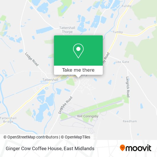 Ginger Cow Coffee House map